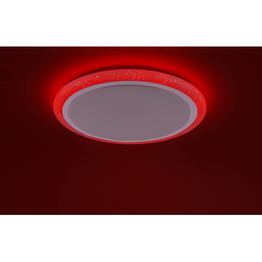 Leuchten Direkt 15230-16 - Светодиодный диммируемый потолочный RGB-светильник LUISA LED/42W/230V 3000-6400K + пульт ДУ