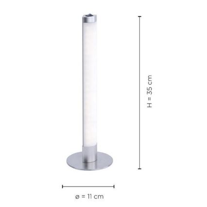 Leuchten Direkt 15272-55 - Светодиодная настольная лампа AMILIA LED/6W/230V