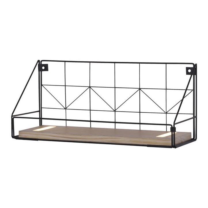 Leuchten Direkt 15277-18 - Полка со светодиодной подсветкой BOARD 2xLED/1,75W/230V 45 см эвкалипт