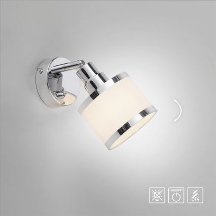 Leuchten Direkt 15371-17 - Настінний точковий світильник ACCOR 1xE14/25W/230V