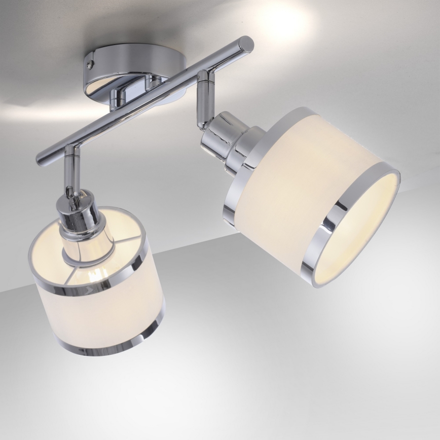 Leuchten Direkt 15372-17 - Точковий світильник ACCOR 2xE14/25W/230V