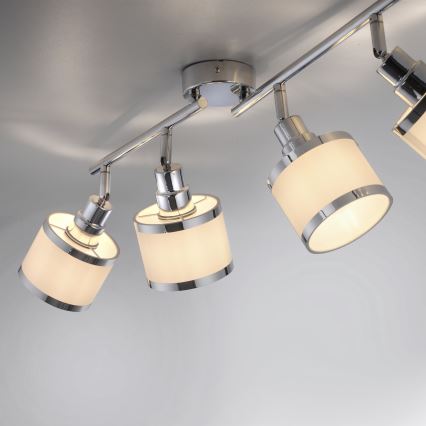 Leuchten Direkt 15374-17 - Точечный светильник ACCOR 4xE14/25W/230V