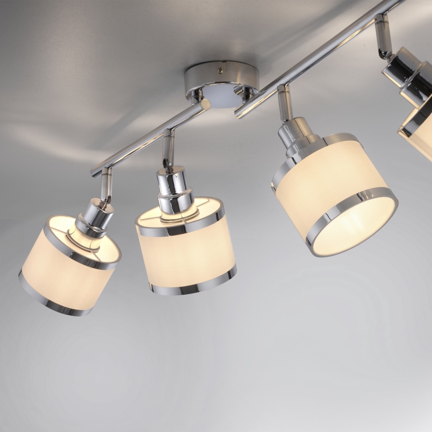 Leuchten Direkt 15374-17 - Точечный светильник ACCOR 4xE14/25W/230V