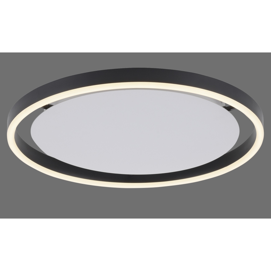 Leuchten Direkt 15391-13 - Стельовий LED світильник з регулюванням яскравості RITUS LED/20W/230V чорний