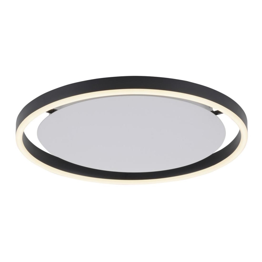 Leuchten Direkt 15391-13 - Стельовий LED світильник з регулюванням яскравості RITUS LED/20W/230V чорний