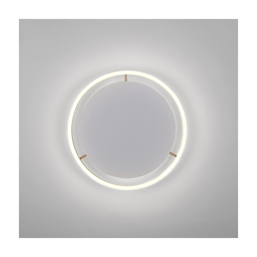 Leuchten Direkt 15391-60 - Стельовий LED світильник з регулюванням яскравості RITUS LED/20W/230V латунь