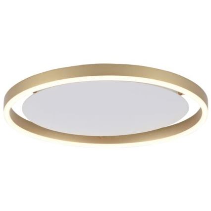 Leuchten Direkt 15391-60 - Стельовий LED світильник з регулюванням яскравості RITUS LED/20W/230V латунь