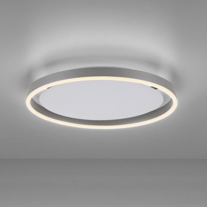 Leuchten Direkt 15391-95 - Світильник стельовий світлодіодний димований RITUS LED/20W/230V матовий хром