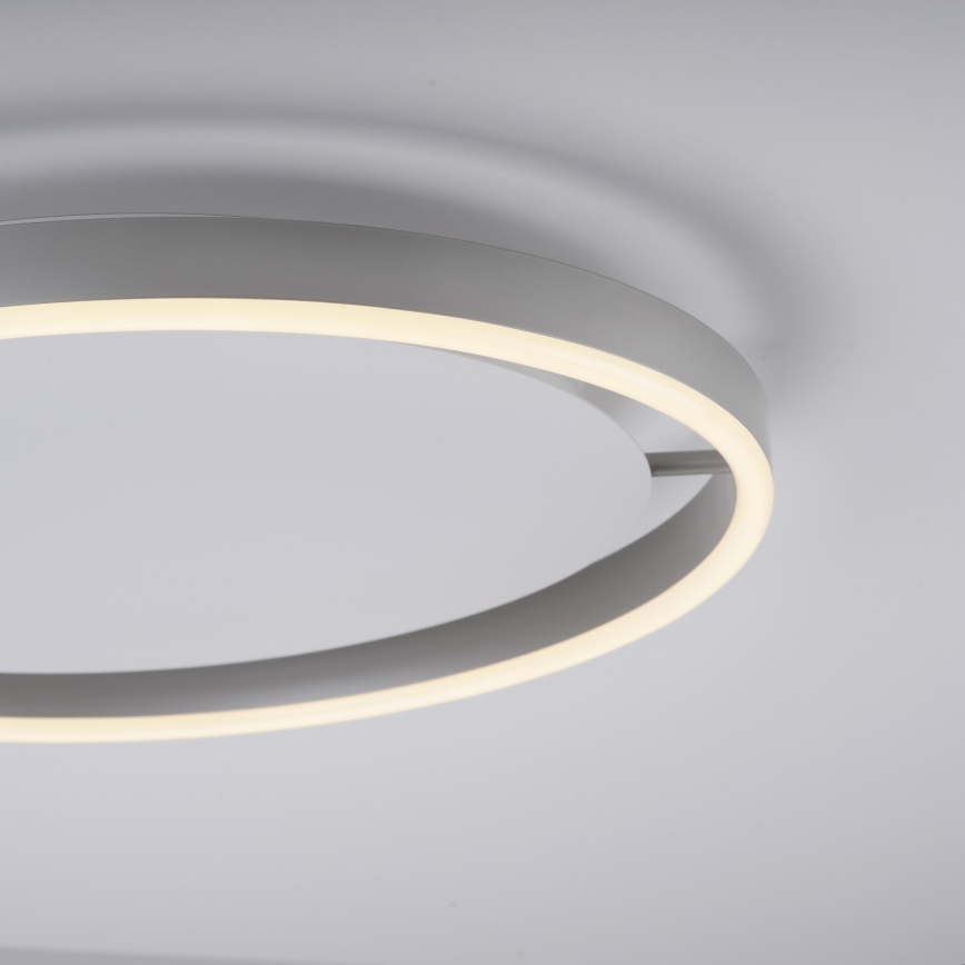 Leuchten Direkt 15391-95 - Світильник стельовий світлодіодний димований RITUS LED/20W/230V матовий хром