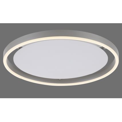 Leuchten Direkt 15391-95 - Світильник стельовий світлодіодний димований RITUS LED/20W/230V матовий хром