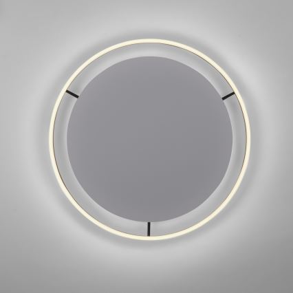 Leuchten Direkt 15392-13 - Стельовий LED світильник з регулюванням яскравості RITUS LED/30W/230V чорний
