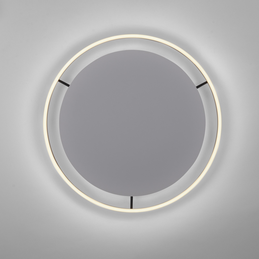 Leuchten Direkt 15392-13 - Стельовий LED світильник з регулюванням яскравості RITUS LED/30W/230V чорний