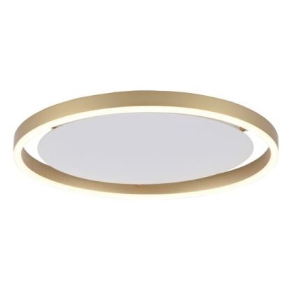 Leuchten Direkt 15392-60 - Стельовий LED світильник з регулюванням яскравості RITUS LED/30W/230V латунь