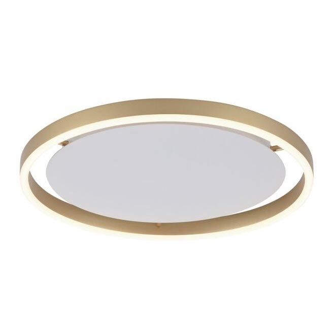 Leuchten Direkt 15392-60 - Стельовий LED світильник з регулюванням яскравості RITUS LED/30W/230V латунь