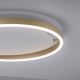 Leuchten Direkt 15392-60 - Стельовий LED світильник з регулюванням яскравості RITUS LED/30W/230V латунь
