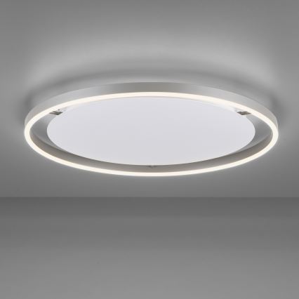 Leuchten Direkt 15392-95 - Світлодіодний регульований стельовий світильник RITUS LED/30W/230V матовий хром