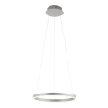 Leuchten Direkt 15393-95 - Світлодіодна регульована люстра на тросі RITUS LED/20W/230V матовий хром