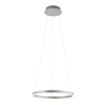 Leuchten Direkt 15393-95 - Світлодіодна регульована люстра на тросі RITUS LED/20W/230V матовий хром