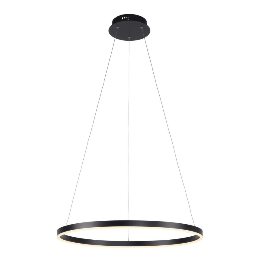 Leuchten Direkt 15394-13 - Светодиодная подвесная люстра с регулированием яркости RITUS LED/30W/230V черный