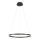 Leuchten Direkt 15394-13 - Светодиодная подвесная люстра с регулированием яркости RITUS LED/30W/230V черный