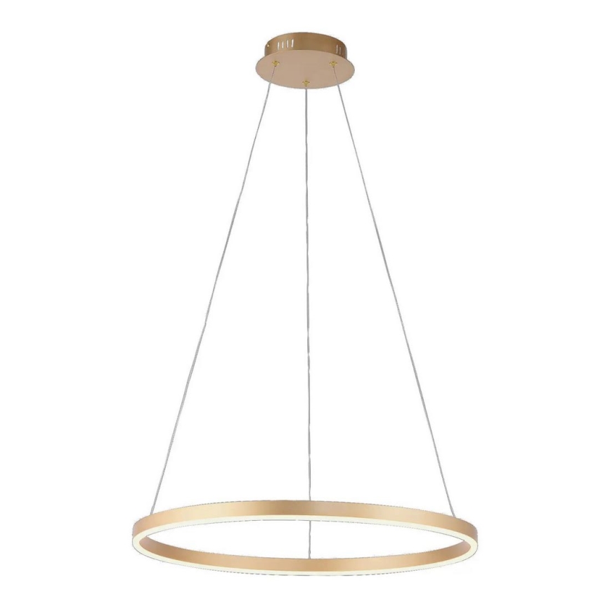 Leuchten Direkt 15394-60 - Підвісна LED люстра з регулюванням яскравості RITUS LED/30W/230V латунь