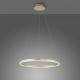 Leuchten Direkt 15394-60 - Підвісна LED люстра з регулюванням яскравості RITUS LED/30W/230V латунь