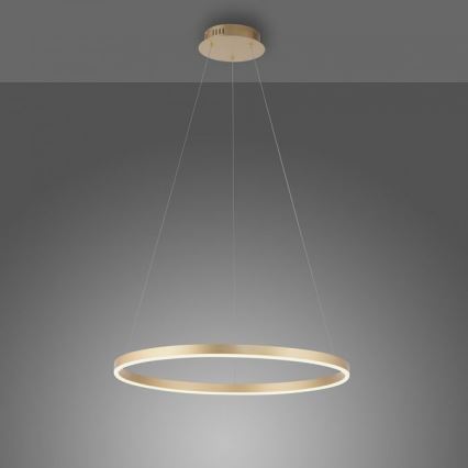 Leuchten Direkt 15394-60 - Светодиодная люстра с регулированием яркости RITUS LED/30W/230V латунь