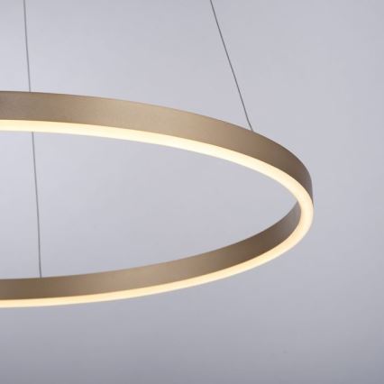 Leuchten Direkt 15394-60 - Светодиодная люстра с регулированием яркости RITUS LED/30W/230V латунь