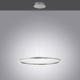 Leuchten Direkt 15394-95 - Підвісна LED люстра з регулюванням яскравості RITUS LED/30W/230V хром