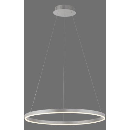 Leuchten Direkt 15394-95 - Светодиодная подвесная люстра с регулированием яркости RITUS LED/30W/230V матовый хром