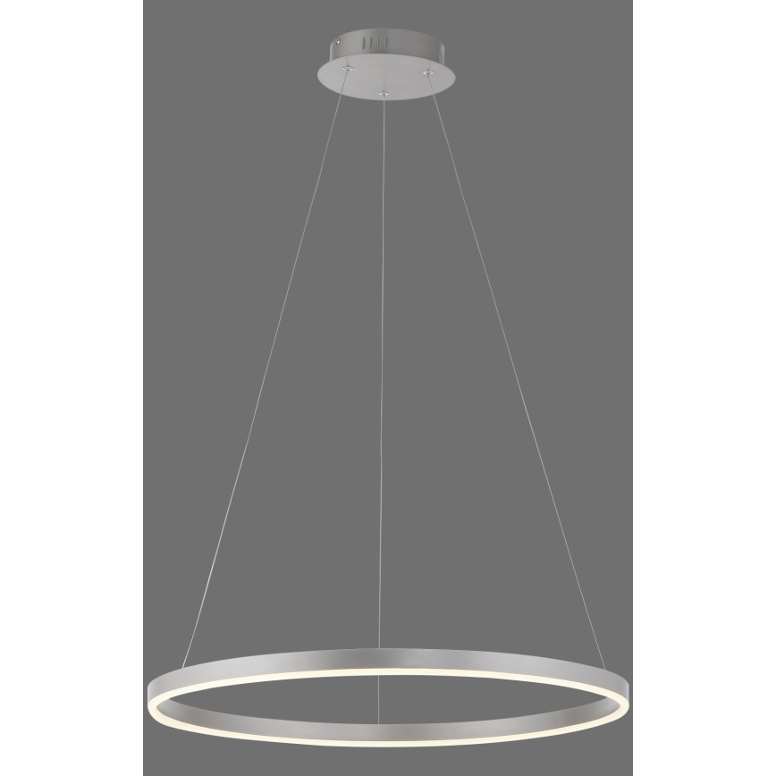 Leuchten Direkt 15394-95 - Светодиодная подвесная люстра с регулированием яркости RITUS LED/30W/230V матовый хром
