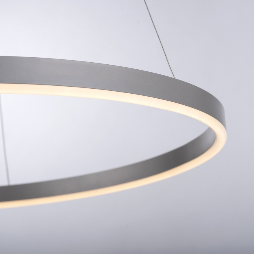 Leuchten Direkt 15394-95 - Светодиодная подвесная люстра с регулированием яркости RITUS LED/30W/230V матовый хром