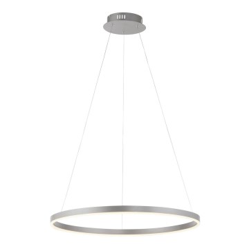 Leuchten Direkt 15394-95 - Світлодіодна регульована люстра на тросі RITUS LED/30W/230V матовий хром