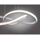 Leuchten Direkt 15402-95 - Підвісна LED люстра з регулюванням яскравості MARIA LED/25W/230V матовий хром