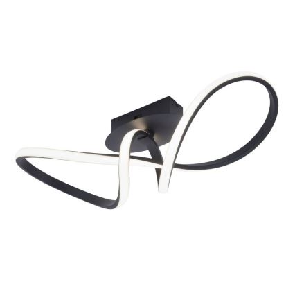 Leuchten Direkt 15403-18 - Пристельова LED люстра з регулюванням яскравості MARIA LED/16W/230V чорний