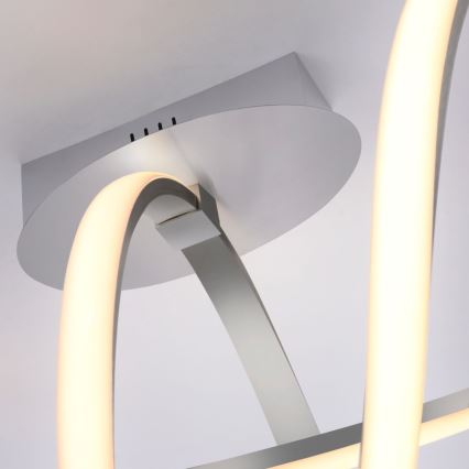Leuchten Direkt 15403-95 - Пристельова LED люстра з регулюванням яскравості MARIA LED/16W/230V матовий хром