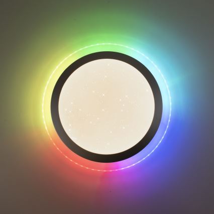 Leuchten Direkt 15411-21- LED RGB стельовий світильник з регулюванням яскравості CYBA LED/26W/230V