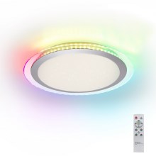 Leuchten Direkt 15411-21- LED RGB стельовий світильник з регулюванням яскравості CYBA LED/26W/230V