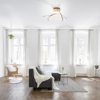 Leuchten Direkt 15441-12 - Светодиодная припотолочная люстра VIOLETTA LED/26W/230V