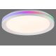 Leuchten Direkt 15544-16 - Светодиодный потолочный RGB-светильник с регулированием яркости RIBBON LED/15W/230V + дистанционное управление