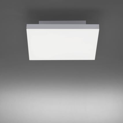 Leuchten Direkt 15550-16 - LED Димерний стельовий світильник CANVAS LED/17W/230V + дистанційне управління