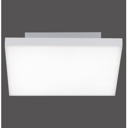 Leuchten Direkt 15550-16 - LED Димерний стельовий світильник CANVAS LED/17W/230V + дистанційне управління