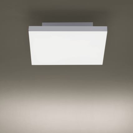 Leuchten Direkt 15550-16 - Светодиодный потолочный светильник с регулированием яркости CANVAS LED/17W/230V + дистанционное управление