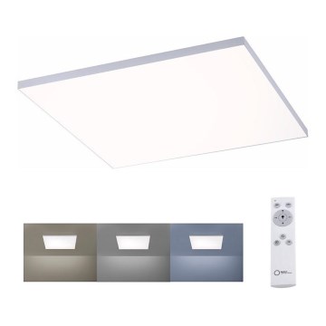 Leuchten Direkt 15552-16 - Стельовий LED світильник з регулюванням яскравості CANVAS LED/40W/230V + дистанційне керування