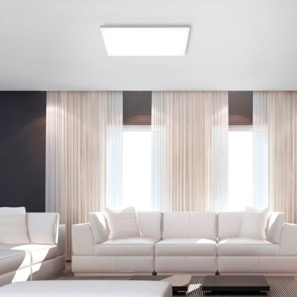 Leuchten Direkt 15552-16 - Стельовий LED світильник з регулюванням яскравості CANVAS LED/40W/230V + дистанційне керування