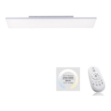 Leuchten Direkt 15553-16 - LED Димерний стельовий світильник CANVAS LED/20W/230V + дистанційне управління