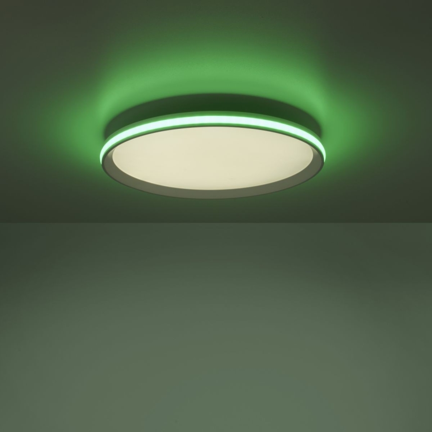 Leuchten Direkt 15555-16 - Стельовий LED RGBW світильник з регулюванням яскравості GALACTICA LED/28W/230V 2700-5000K + дистанційне керування