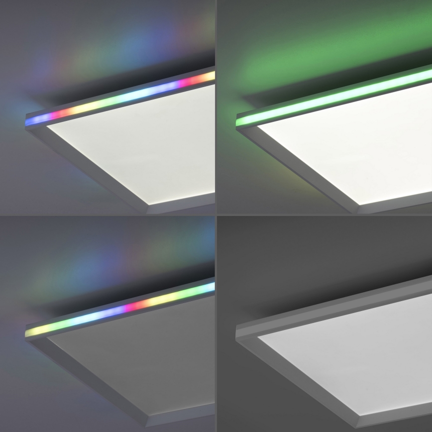 Leuchten Direkt 15556-16 - Светодиодный потолочный RGB-светильник с регулированием яркости GALACTICA LED/32W/230V + дистанционное управление