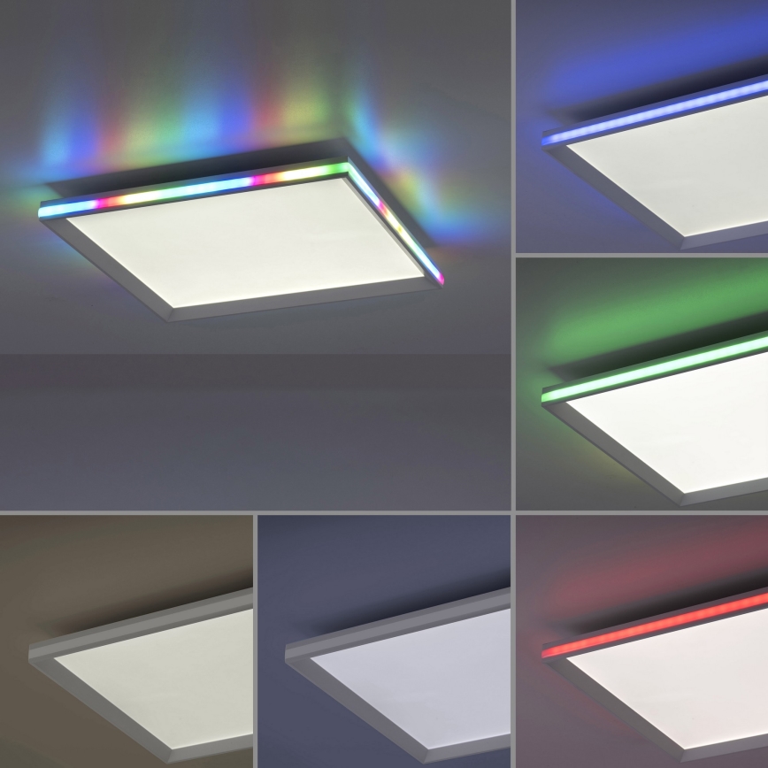 Leuchten Direkt 15556-16 - Светодиодный потолочный RGB-светильник с регулированием яркости GALACTICA LED/32W/230V + дистанционное управление
