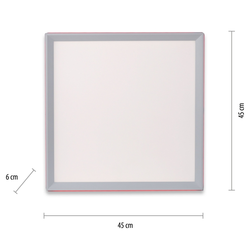 Leuchten Direkt 15556-16 - Светодиодный потолочный RGB-светильник с регулированием яркости GALACTICA LED/32W/230V + дистанционное управление